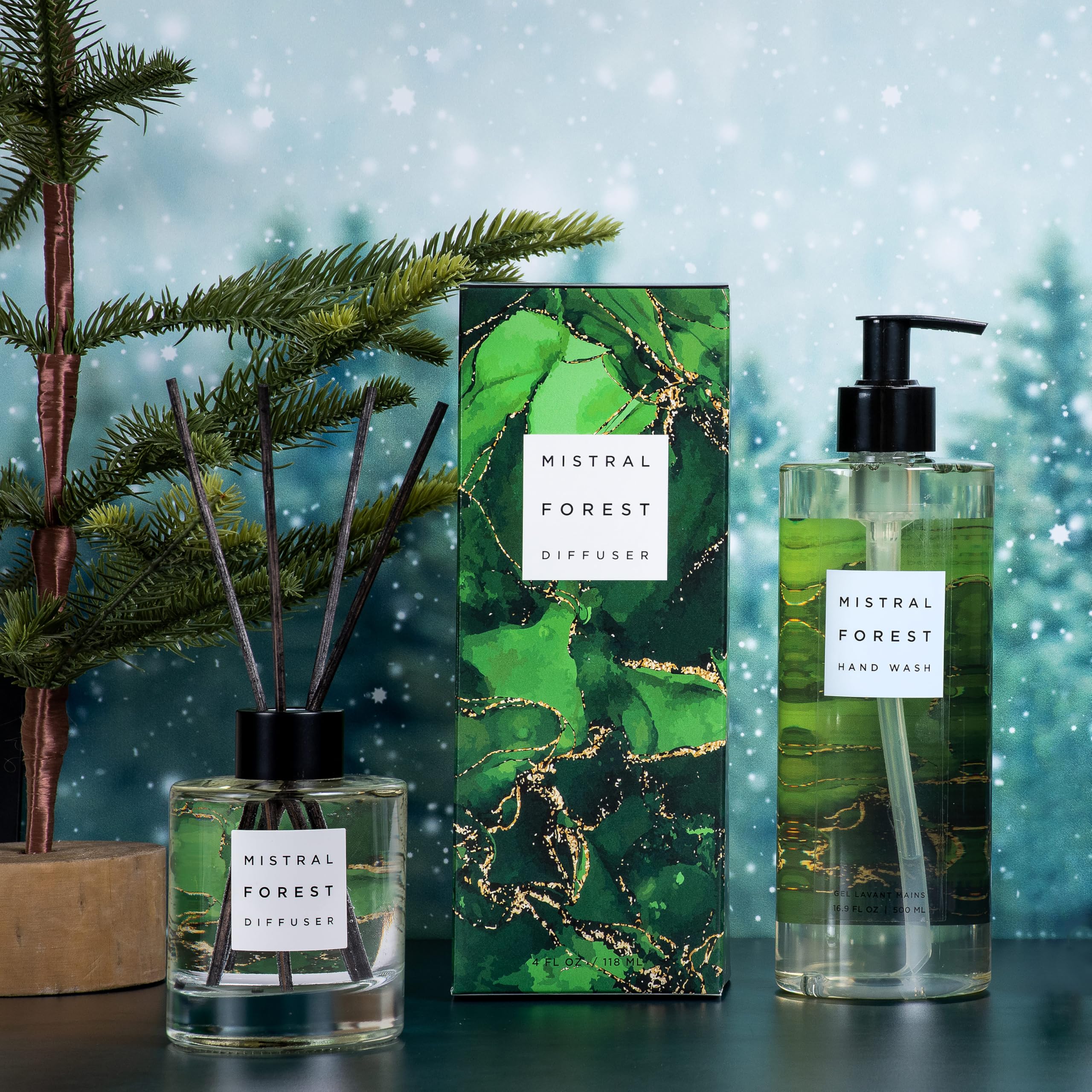 Mistral Marbles Home Fragrance Diffuser, Forest - Image 3